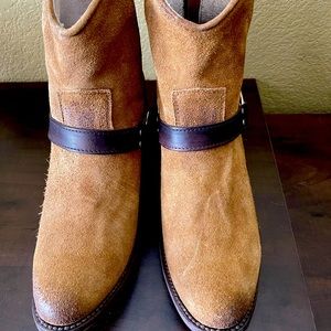 Freebird suede booties size 12